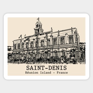 Saint-Denis - Réunion Island Sticker